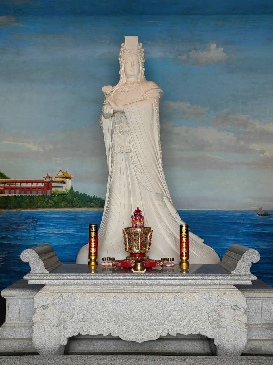Vertical Mazu temple photo from uploaded set